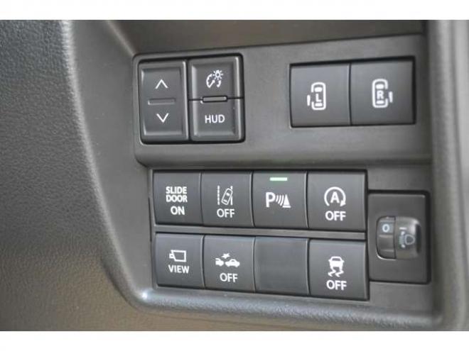 ソリオ1.2 バンディット ハイブリッド MV 4WD　登録済未使用車ハイブリッド4WDスズキコネクト対応通信機装着車セーフティサポート全方位モニター付9インチナビTVバックカメラアダプティブクルーズコントロール両側オートスライドドアLEDパーキングセンサー 登録済未使用車 1200