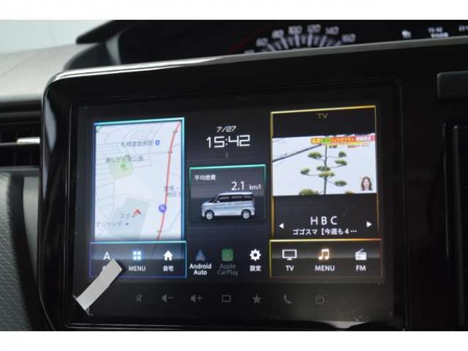 ソリオ1.2 バンディット ハイブリッド MV 4WD　登録済未使用車ハイブリッド4WDスズキコネクト対応通信機装着車セーフティサポート全方位モニター付9インチナビTVバックカメラアダプティブクルーズコントロール両側オートスライドドアLEDパーキングセンサー 登録済未使用車 1200