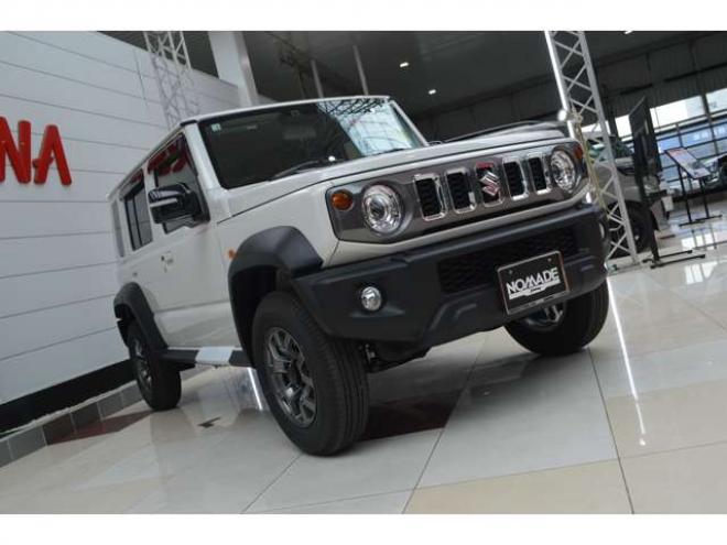 ジムニーノマド1.5 FC 4WD　登録済未使用車4WDセーフティサポート搭載デュアルカメラブレーキサポート後退時ブレーキサポート7インチワイドナビTVアダプティブクルーズコントロールハイビームアシストLEDライトシートヒーター 登録済未使用車 1500