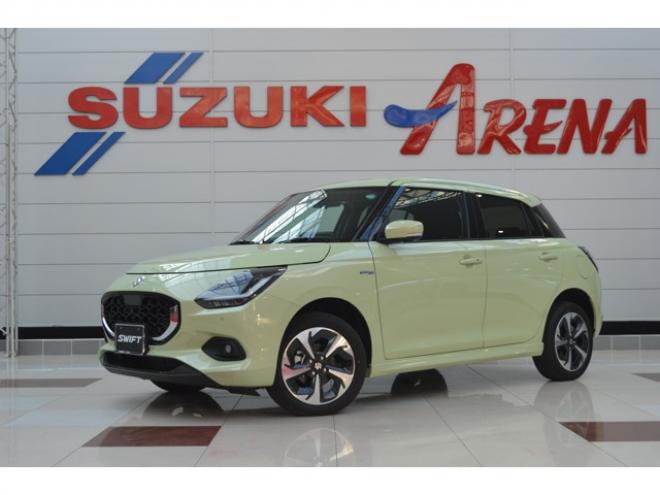 スイフト1.2 ハイブリッド MZ 4WD　ワンオーナー車ハイブリッド4WDセーフティサポート搭載スズキコネクト対応通信機装着車9インチ全方位モニターナビTVバックカメラ電動パーキングブレーキアダプティブクルーズコントロールLEDライト 1200