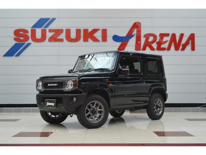 ジムニーXC 4WD　ワンオーナー車4WDターボセーフティサポート搭載アイドリングストップ横滑り防止装置クルーズコントロールハイビームアシストLEDライト7インチワイドナビTVオプショングリル 660