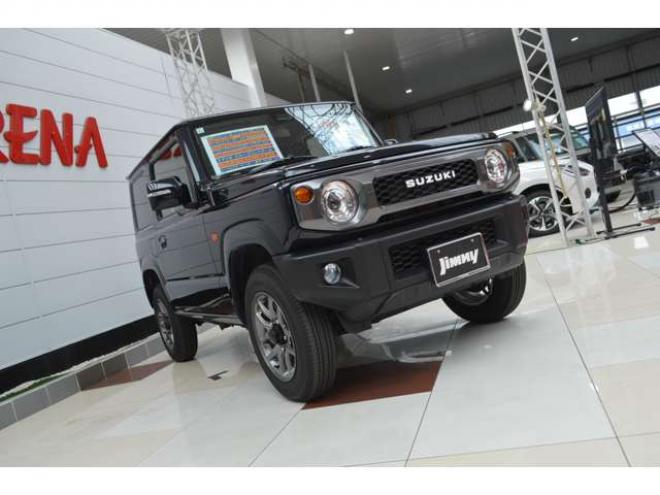 ジムニーXC 4WD　ワンオーナー車4WDターボセーフティサポート搭載アイドリングストップ横滑り防止装置クルーズコントロールハイビームアシストLEDライト7インチワイドナビTVオプショングリル 660