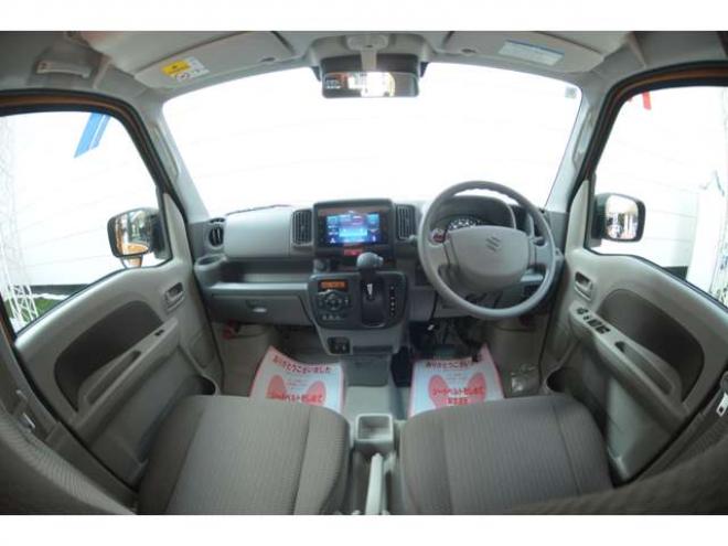 エブリイジョイン ターボ ハイルーフ 4WD　届出済未使用車4WDターボハイルーフセーフティサポート搭載アイドリングストップ両側オートスライドドア7インチワイドディスプレイオーディオハイビームアシストLEDライト後退時ブレーキサポート 登録済未使用車 660