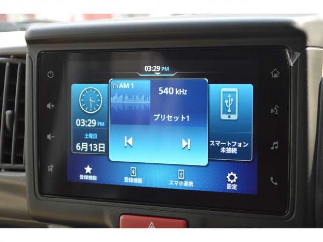 エブリイジョイン ターボ ハイルーフ 4WD　届出済未使用車4WDターボハイルーフセーフティサポート搭載アイドリングストップ両側オートスライドドア7インチワイドディスプレイオーディオハイビームアシストLEDライト後退時ブレーキサポート 登録済未使用車 660