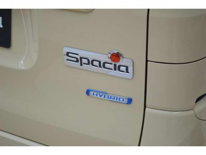 スペーシアハイブリッド X 4WD　ワンオーナー車ハイブリッド4WDアップグレードパッケージセーフティサポート全方位モニター付ナビTVバックカメラ両側オートスライドドアLEDライトETCヘッドアップディスプレイドライブレコーダー 660