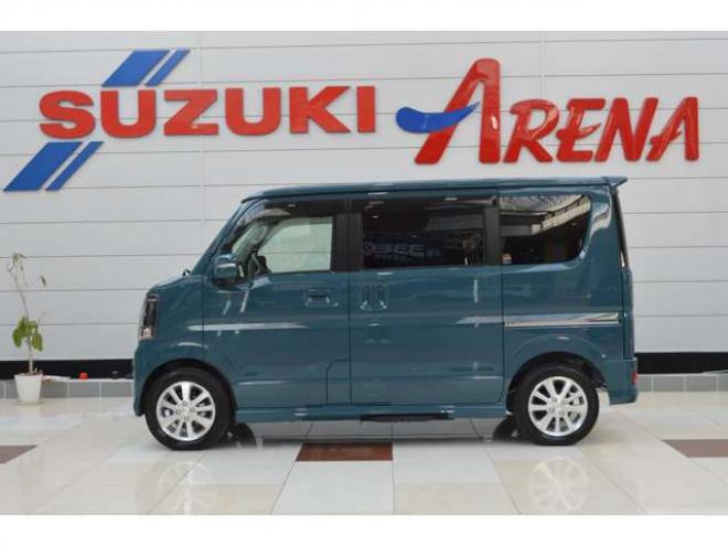 エブリイワゴン PZターボスペシャル 4WD　ワンオーナー車4WDターボセーフティサポート搭載アイドリングストップ横滑り防止装置8インチナビTVバックカメラ両側オートスライドドアオートステップリアパーキングセンサーハイビームアシストLED 660