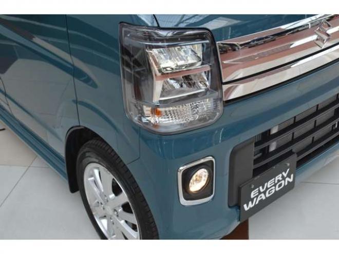 エブリイワゴン PZターボスペシャル 4WD　ワンオーナー車4WDターボセーフティサポート搭載アイドリングストップ横滑り防止装置8インチナビTVバックカメラ両側オートスライドドアオートステップリアパーキングセンサーハイビームアシストLED 660