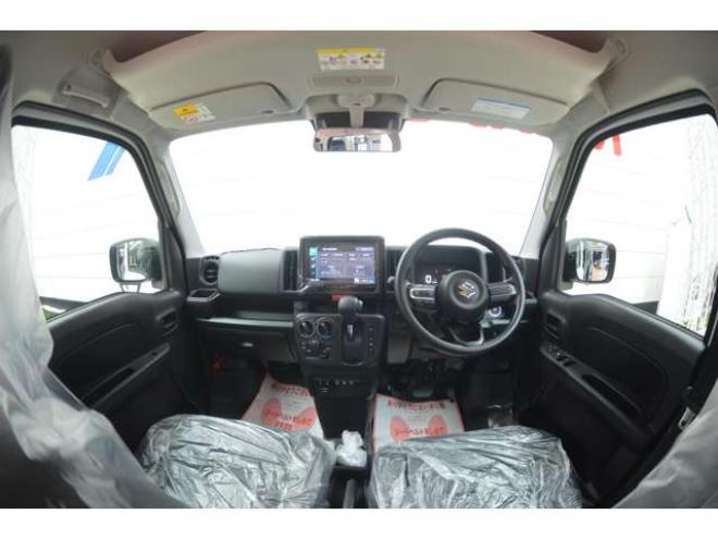 エブリイジョイン ハイルーフ 4WD　届出済未使用車ハイルーフ4WDインパネCVTスズキコネクト対応通信機装着車セーフティサポート搭載アイドリングストップ9インチ全方位モニター付ナビバックカメラ横滑り防止装置ハイビームアシストLEDライト 登録済未使用車 660