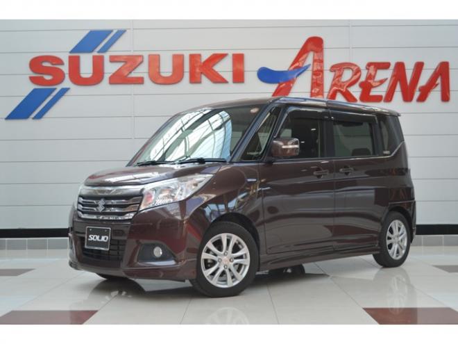 ソリオ1.2 ハイブリッド MZ デュアルカメラブレーキサポート装着車 4WD　ワンオーナー車ハイブリッド4WDセーフティサポート搭載デュアルカメラブレーキサポート全方位モニター付ナビTVバックカメラ両側オートスライドドアETCクルーズコントロールシートヒーター 1200