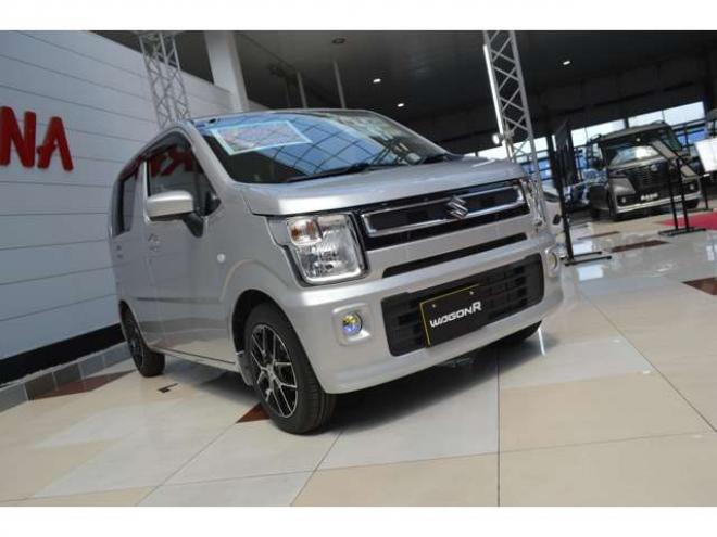 ワゴンRFA 4WD　ワンオーナー車F5速マニュアル4WD横滑り防止装置ハイビームアシストCDシートヒーター社外アルミホイルキーレスエントリー 660