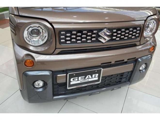 スペーシアギア マイ スタイル 4WD　ワンオーナー車ハイブリッド4WDセーフティサポート搭載アダプティブクルーズコントロール両側オートスライドドア7インチワイドナビTVバックカメラETCハイビームアシストLEDドラレコ 660