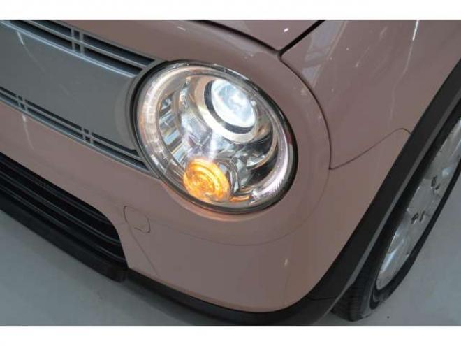 ラパンX 4WD　ワンオーナー車エネチャージ4WDセーフティサポート搭載アイドリングストップ横滑り防止装置レーダーブレーキサポート誤発進抑制機能CDステレオトLEDライトシートヒータースマートキー 660