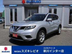 エクストレイル　2.0 20S エマージェンシーブレーキパッケージ 2列車 4WD　社外ナビ　ETC シートヒーター　ヒルディセントコントロール　車線逸脱警報機能　エマージェンシーブレーキ 2000