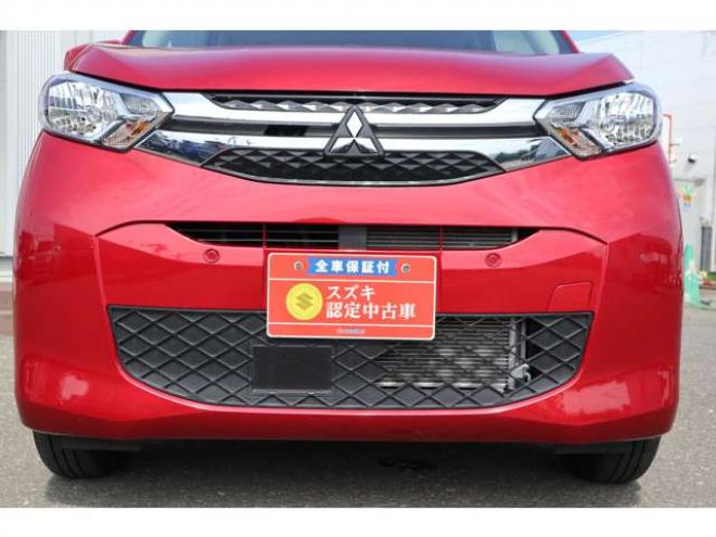 eKワゴンM 4WD　純正CDプレイヤー　ETC　オートライト　衝突軽減ブレーキ　車線逸脱警報　アイドリングストップ　トラクションコントロール　パーキングソナー　シートミラーヒーター 660