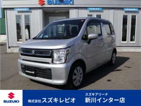ワゴンR　ハイブリッド FX セーフティパッケージ装着車 4WD　ヘッドアップディスプレイ　車線逸警報機能　横滑り防止装置　アイドリングストップ　シートヒーター　純正エンジンスターター 660