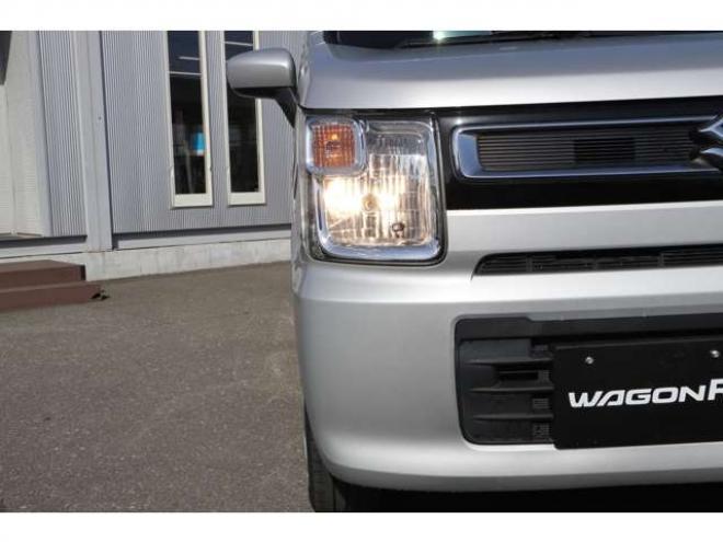 ワゴンRハイブリッド FX セーフティパッケージ装着車 4WD　ヘッドアップディスプレイ　車線逸警報機能　横滑り防止装置　アイドリングストップ　シートヒーター　純正エンジンスターター 660