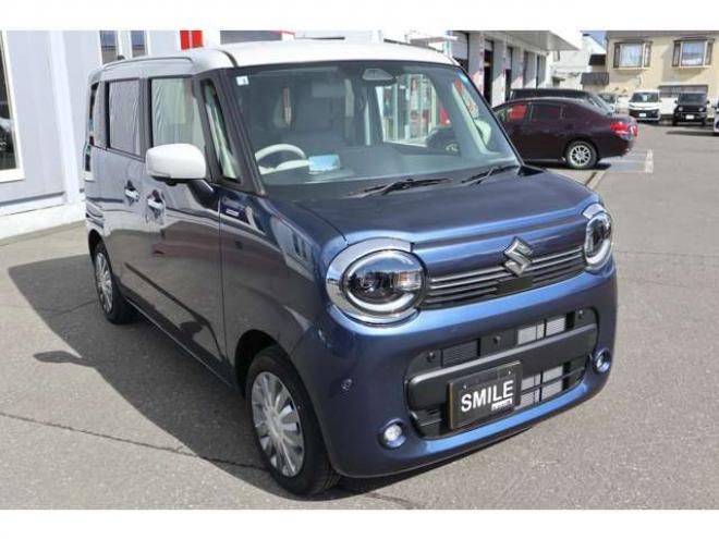 ワゴンRスマイルハイブリッド X 4WD　全方位カメラナビ　スズキコネクト　LEDヘッドライト　シートヒーター　電動パーキング　アダプティブクルーズコントロール　両側電動スライドドア 660