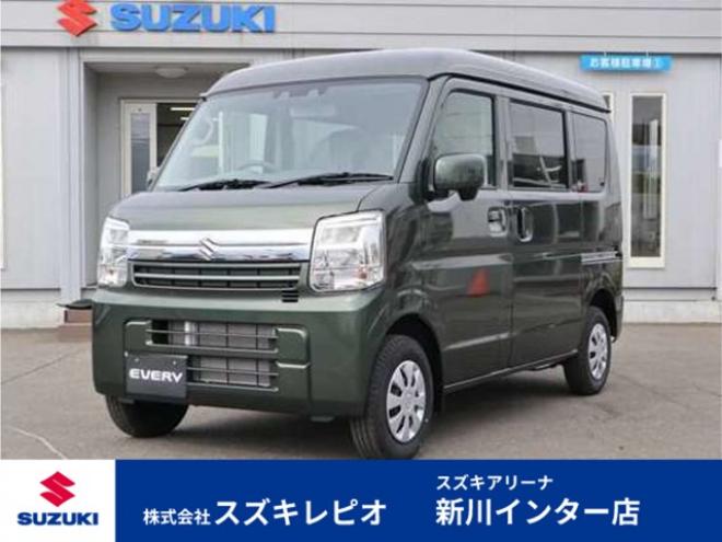 エブリイジョイン ターボ ハイルーフ 4WD　デュアルカメラブレーキサポート　後退時ブレーキサポート　　LEDヘッドライト　シートミラーヒーター 660