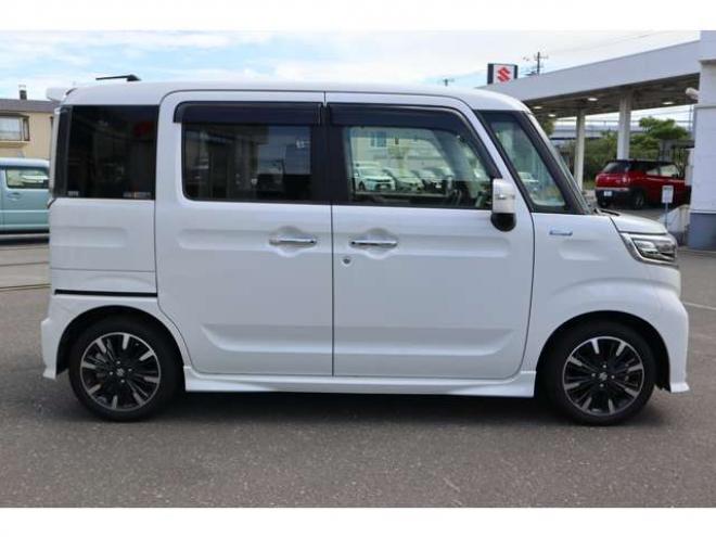 スペーシアカスタム ハイブリッド XS 4WD　純正フルセグナビ　バックカメラ　両側電動スライドドア　シートヒーター　オートライト　スリムサーキュレーター 660