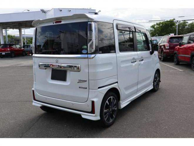 スペーシアカスタム ハイブリッド XS 4WD　純正フルセグナビ　バックカメラ　両側電動スライドドア　シートヒーター　オートライト　スリムサーキュレーター 660