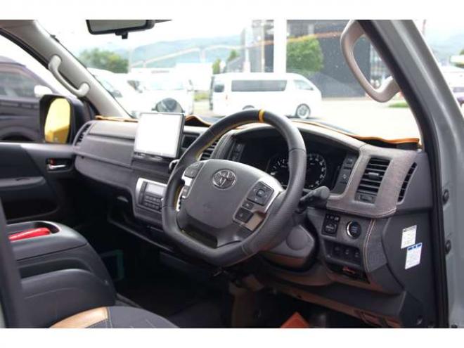 ハイエースバン2.8 スーパーGL ロング ディーゼルターボ 4WD　スーパーGL4WD415SAFARIコンプリートディスプレイオーディオ・両側パワースライドドア・クリアランスソナー装備! 2800