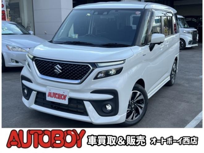 ソリオ1.2 バンディット ハイブリッド MV 4WD　スマートキー・プッシュスタート・片側パワースライド・両席シートヒーター・純正フルセグナビ・BT・前後ドラレコ・全方位カメラ・ヘッドアップディスプレイ・ウィンカーミラーライト・LEDヘッド・LEDフォグ 1200