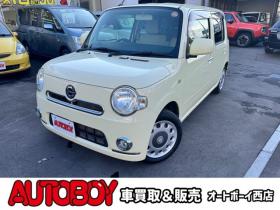 ミラココア　X 4WD　インテリキー　オートエアコン　エンジンスターター　電動格納ミラー　アイドリングストップ　CD AUX 660