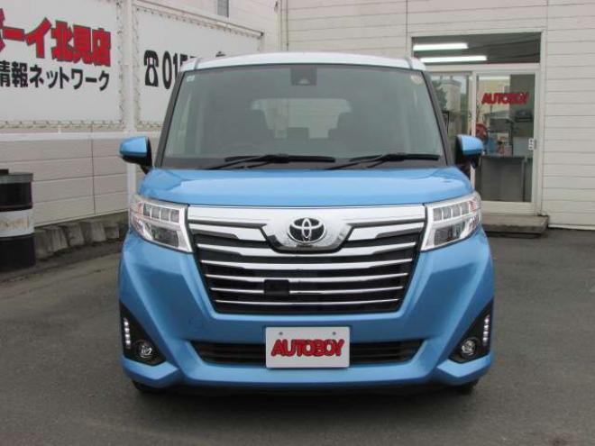 ルーミー1.0 カスタム G S 4WD　両側パワースライドドア/純正ナビ/フルセグTV/バックカメラ/プリクラッシュセーフティー/クルーズコントロール/LEDヘッドライト・フォグ/純正エンジンスターター/スマートキー/PUSHスタート 1000
