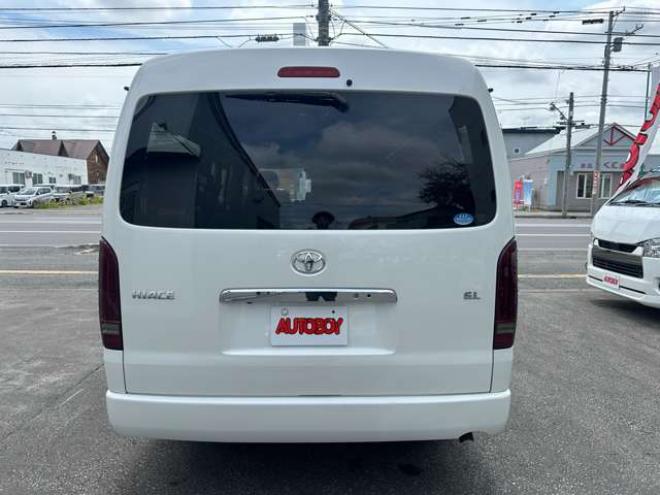 ハイエース2.7 GL ロング ミドルルーフ 4WD　プッシュスタート ETC パワースライドドア 前後ドラレコ 9インチナビ Bカメラ　フルセグTV DVD Bluetooth　フリップダウンモニター ベッドキット ワーク17AW　サブウーファー リアヒーター&クーラー 2700