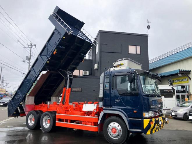 プロフィア中古　土砂禁　ロングダンプ　大型トラック