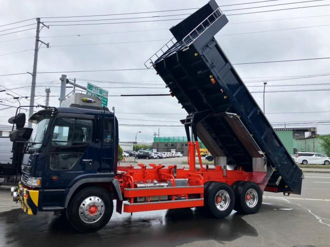 プロフィア中古　土砂禁　ロングダンプ　大型トラック