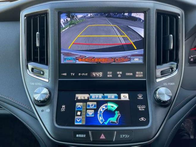 クラウンアスリート 3.5 S　SSR製20インチアルミホイール　ファイナルコネクション製新品車高調　純正ナビTV　バックカメラ　レーダークルーズコントロール　ETC　パドルシフト　パワーシート　前後ドラレコ 2WD 3500