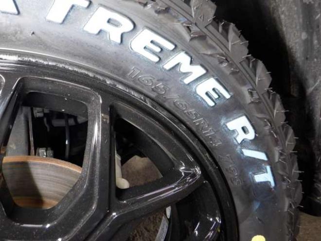 ハスラーG 4WD　本州仕入・後期型・ツートンカラー・ナビ・TV・B/T・リフトアップサス・R/Tタイヤ・衝突軽減・HID・スマートキー・プッシュスタート・ETC 660