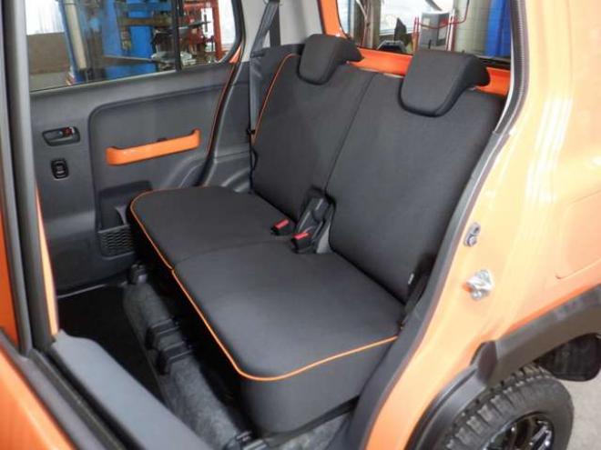 ハスラーG 4WD　本州仕入・後期型・ツートンカラー・ナビ・TV・B/T・リフトアップサス・R/Tタイヤ・衝突軽減・HID・スマートキー・プッシュスタート・ETC 660