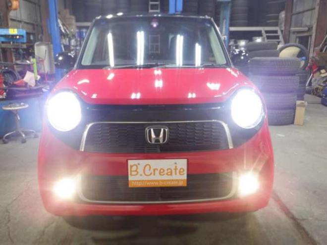 N-ONEプレミアム 4WD　本州仕入・ツートンカラー・スマホ連携ディスプレイオーディオ・B/T・バックカメラ・ETC・アイドリングストップ・フォグランプ・スマートキー・プッシュスタート・HDMI・HID・CTBA・ベンチシート 660