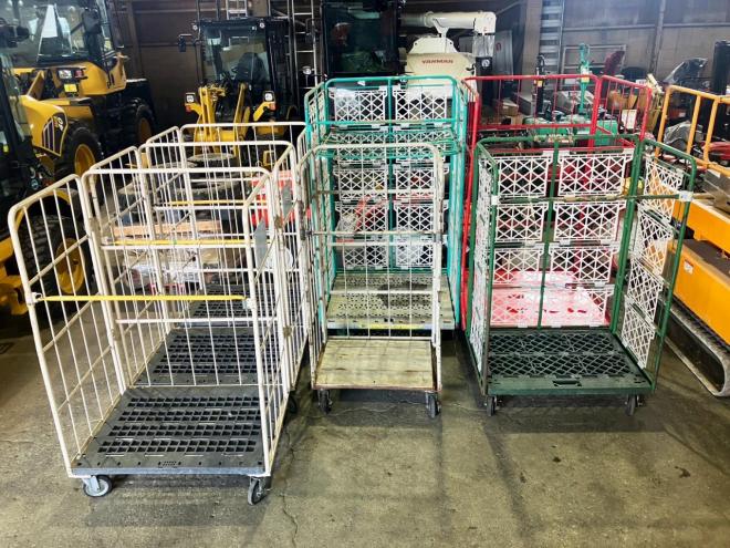 その他カゴ台車　中古　まとめて7台セット　