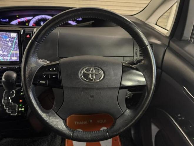 エスティマアエラス　プレミアムエディション　本州仕入　禁煙車　アルパインビッグＸナビ　アルパイン製リアフリップダウンモニター　フルセグ地デジ　ＤＶＤ再生　Ｂｌｕｅｔｏｏｔｈ　両側パワースライドドア　純正ブラックハーフレザーシート　ＥＴＣ 4WD 2400 5Dr