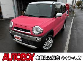 ハスラー　X 4WD　プッシュスタート　スマートキー純正SDナビ　フルセグTV　バックカメラ　衝突被害軽減　横滑り防止　シートヒーターアイドリングストップ　HIDヘッドライト　ダウンヒルアシスト 660