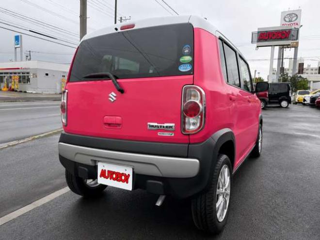 ハスラーX 4WD　プッシュスタート　スマートキー純正SDナビ　フルセグTV　バックカメラ　衝突被害軽減　横滑り防止　シートヒーターアイドリングストップ　HIDヘッドライト　ダウンヒルアシスト 660
