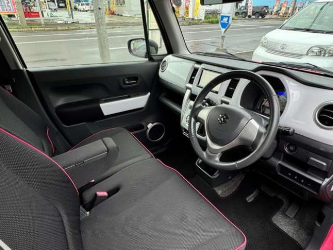 ハスラーX 4WD　プッシュスタート　スマートキー純正SDナビ　フルセグTV　バックカメラ　衝突被害軽減　横滑り防止　シートヒーターアイドリングストップ　HIDヘッドライト　ダウンヒルアシスト 660