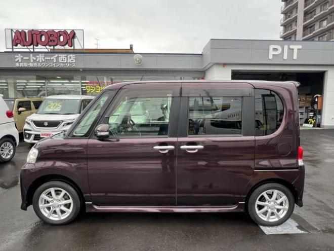 タントG 4WD　インテリキー　AUX　片側パワースライドドア　エコアイドル　　ETC　電動格納ミラー 660