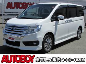 ステップワゴン　2.0 スパーダ Z 4WD　純正オプション9インチナビ/フルセグTV/バックカメラ/両側パワースライドドア/アイドリングストップ/クルーズコントロール/純正フリップダウンモニター/パドルシフト/ETC/ドライブレコーダー 2000