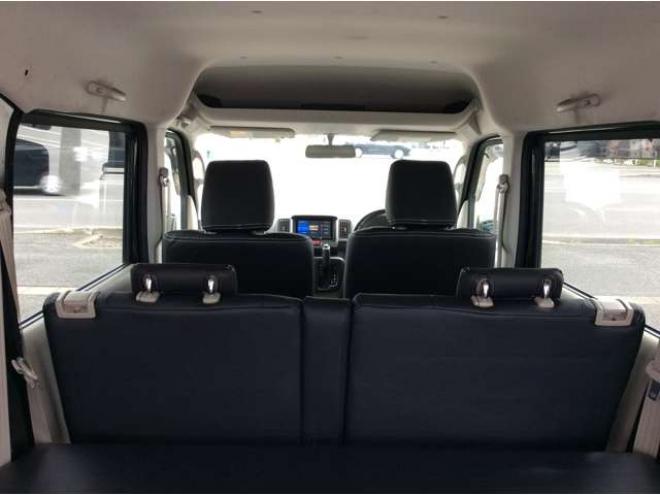 エブリイジョイン ハイルーフ 5AGS車 4WD　パートタイム4WD　キーレス　リアヒーター　フルセグTV　7インチメモリナビ　ベッドキッド　電動格納ミラー　社外タコメーター　DVD/CD　AUX　Bluetooth　 ハイルーフ 660