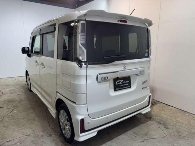 スペーシアカスタム ハイブリッド XS 4WD　ワンオーナー　ナビ　TV　Bカメラ　Bluetooth　夏冬タイヤ 660