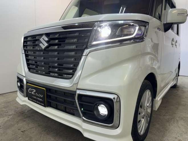 スペーシアカスタム ハイブリッド XS 4WD　ワンオーナー　ナビ　TV　Bカメラ　Bluetooth　夏冬タイヤ 660