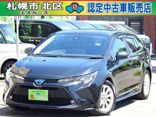 カローラツーリング　1.8 ハイブリッド S E-Four 4WD　本州車　HVシステム含保証2年/走行距離無制限プレミアムプラン付　4WD　セーフティセンス　ディスプレイオーディオ　地デジ　バックカメラ　HDMI入力　LEDヘッドライト　LEDフォグ　ブレーキホールド　AC100V 1800