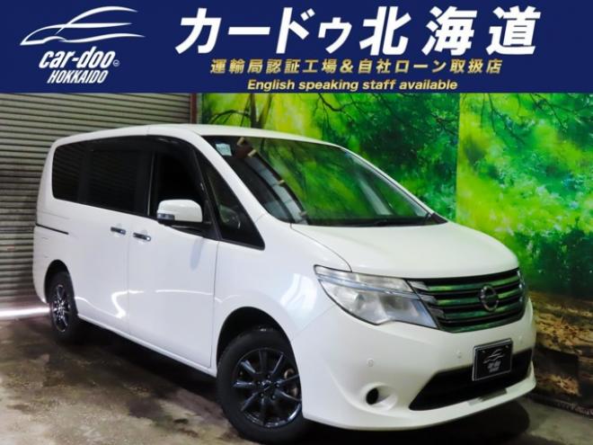 セレナ2.0 20X Vセレクション+Safety 4WD　4WDTVナビBカメETC積込タイヤ 2000