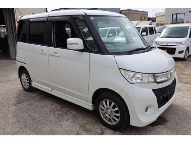 パレットSW TS 4WD　ターボ・5.8万キロ・両側パワースライドドア・ポータブルナビ・TV 660