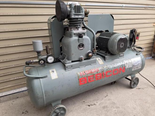 コンプレッサー日立ベビコン　2馬力　1.5kw 200v