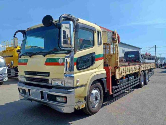 スーパーグレートクレーン付　PJ-FV50JZ　ユニック　 2WD 12880